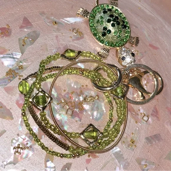 Turtle Bracelet Keychain - Picture 2 of 14